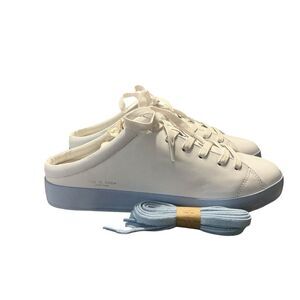 NWT Rag &‎ bone RB1 MULE White/Chambray size 11